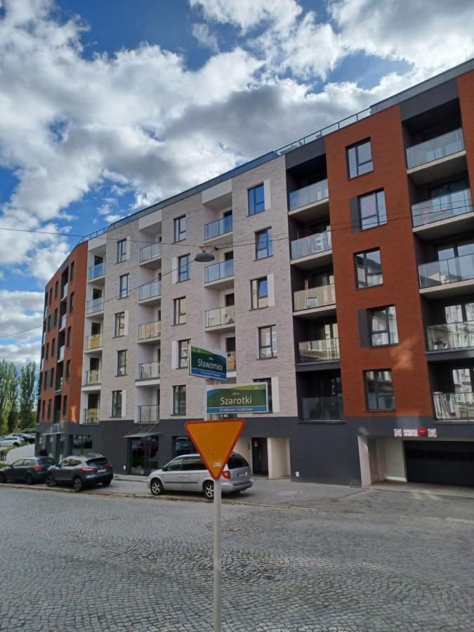 Centrum Apartament Z Parkingiem Szczecin Ngoại thất bức ảnh